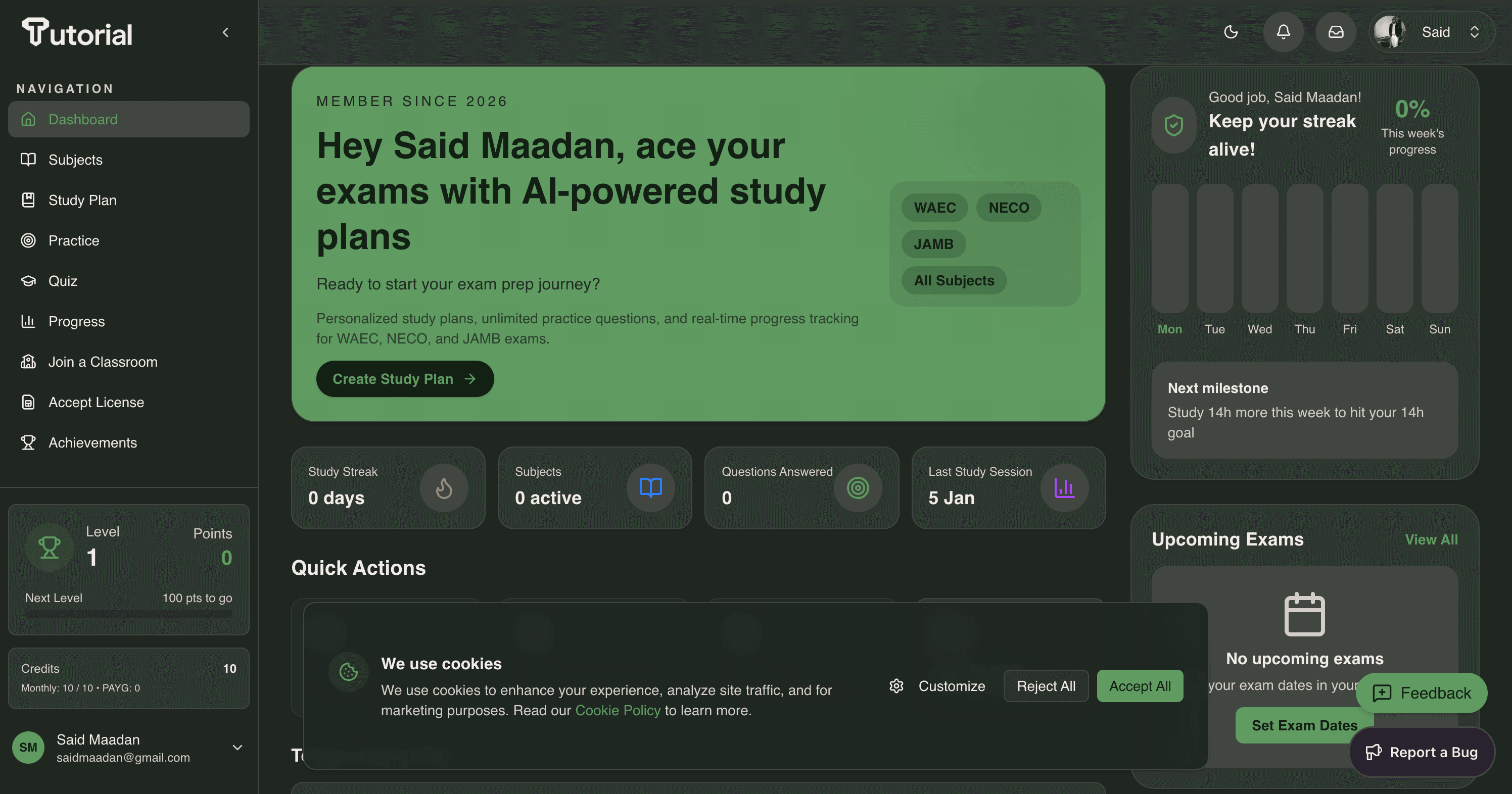 Tutorial.ng desktop view